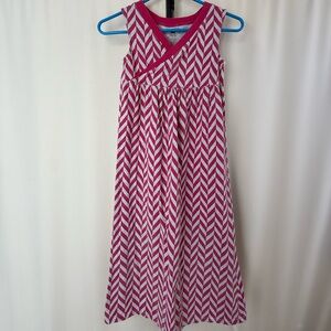 Girl’s Pink Patterned Dress